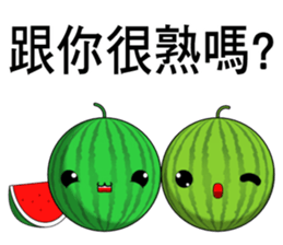 watermelon(Everyday life) sticker #10629800