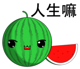 watermelon(Everyday life) sticker #10629802