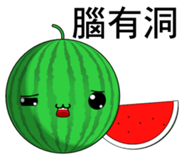watermelon(Everyday life) sticker #10629805