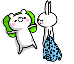 bear and  of the Yamaguchi dialect sticker #10630550