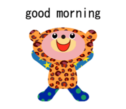 An animal wearing a costume. sticker #10631152