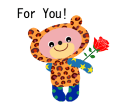 An animal wearing a costume. sticker #10631166