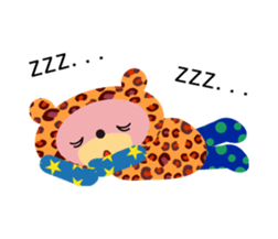 An animal wearing a costume. sticker #10631191