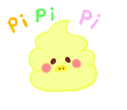 Yes! This is a soft serve ice cream!! sticker #10631394