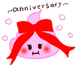 Yes! This is a soft serve ice cream!! sticker #10631405