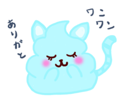 Yes! This is a soft serve ice cream!! sticker #10631412