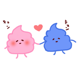 Yes! This is a soft serve ice cream!! sticker #10631423