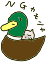 Daily conversation of interesting  cat sticker #10631561