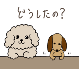 The pooh of Toy Poodle sticker #10631676