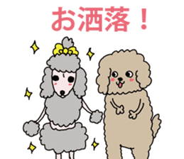 The pooh of Toy Poodle sticker #10631698