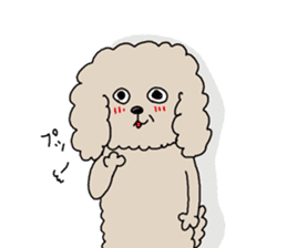 The pooh of Toy Poodle sticker #10631701