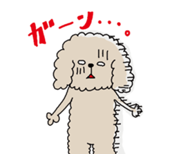 The pooh of Toy Poodle sticker #10631704