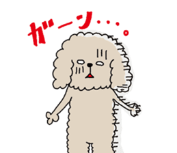 The pooh of Toy Poodle sticker #10631704