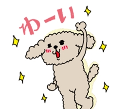 The pooh of Toy Poodle sticker #10631705