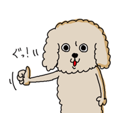 The pooh of Toy Poodle sticker #10631707