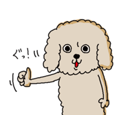The pooh of Toy Poodle sticker #10631707