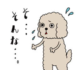 The pooh of Toy Poodle sticker #10631709
