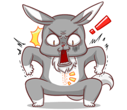 CatRabbit ; Happy Easter sticker #10631778