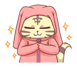 CatRabbit ; Happy Easter sticker #10631780