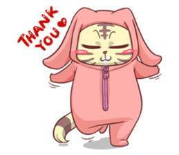 CatRabbit ; Happy Easter sticker #10631787