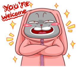 CatRabbit ; Happy Easter sticker #10631788