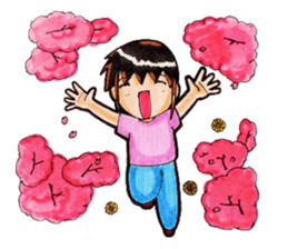 Tomoko`s welfare field.part2 sticker #10631834