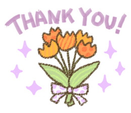 flower & animal sticker sticker #10631878