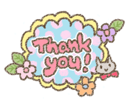 flower & animal sticker sticker #10631890