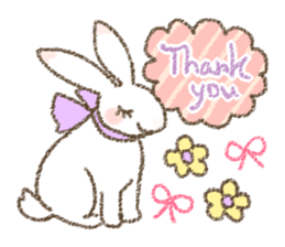 flower & animal sticker sticker #10631895