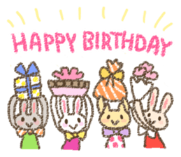 flower & animal sticker sticker #10631899