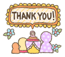 flower & animal sticker sticker #10631901