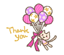 flower & animal sticker sticker #10631902