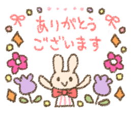 flower & animal sticker sticker #10631907