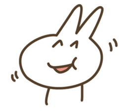 abe rabbit sticker #10632115