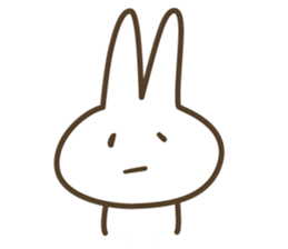 abe rabbit sticker #10632118