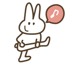 abe rabbit sticker #10632127