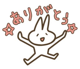 abe rabbit sticker #10632132
