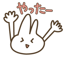 abe rabbit sticker #10632141