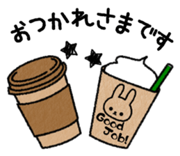 Frequently used message Rabbit 5 sticker #10632553