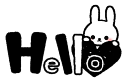 Frequently used message Rabbit 5 sticker #10632559