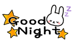Frequently used message Rabbit 5 sticker #10632562
