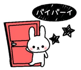 Frequently used message Rabbit 5 sticker #10632563