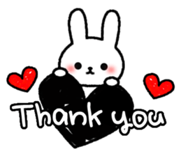 Frequently used message Rabbit 5 sticker #10632566