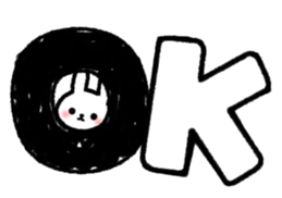 Frequently used message Rabbit 5 sticker #10632571