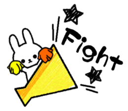 Frequently used message Rabbit 5 sticker #10632574