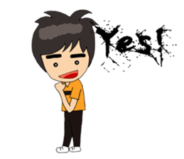 One Men sticker #10632684