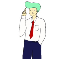 a schoolboy sticker #10633093