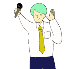 a schoolboy sticker #10633100