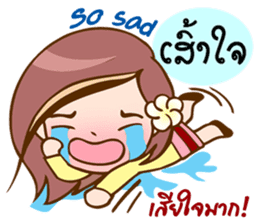Thai-Laos girls sticker #10633130