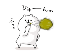 He is like a bear, too. 3 sticker #10633234